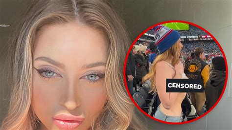 ava louise playboy|OnlyFans Model Ava Louise Flashes Chest at NFL Game After。